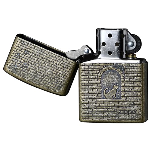 Encendedor Zippo Cat Serie Diseño Antiguo miniatura 3