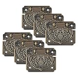 Fonctionnalités multiples : utilisables comme loquets pour boîtes en bois, boîtes à bijoux, moraillons de placard ou systèmes de fermeture de boîtes – chaque loquet s’adapte à vos besoins pour une installation flexible, notamment pour les meubles anciens et les placards