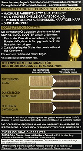 Foto von Syoss Oleo Intense Haarfarbe, 5-54 Kühles Hellbraun, 3er Pack (3 x 115 ml)