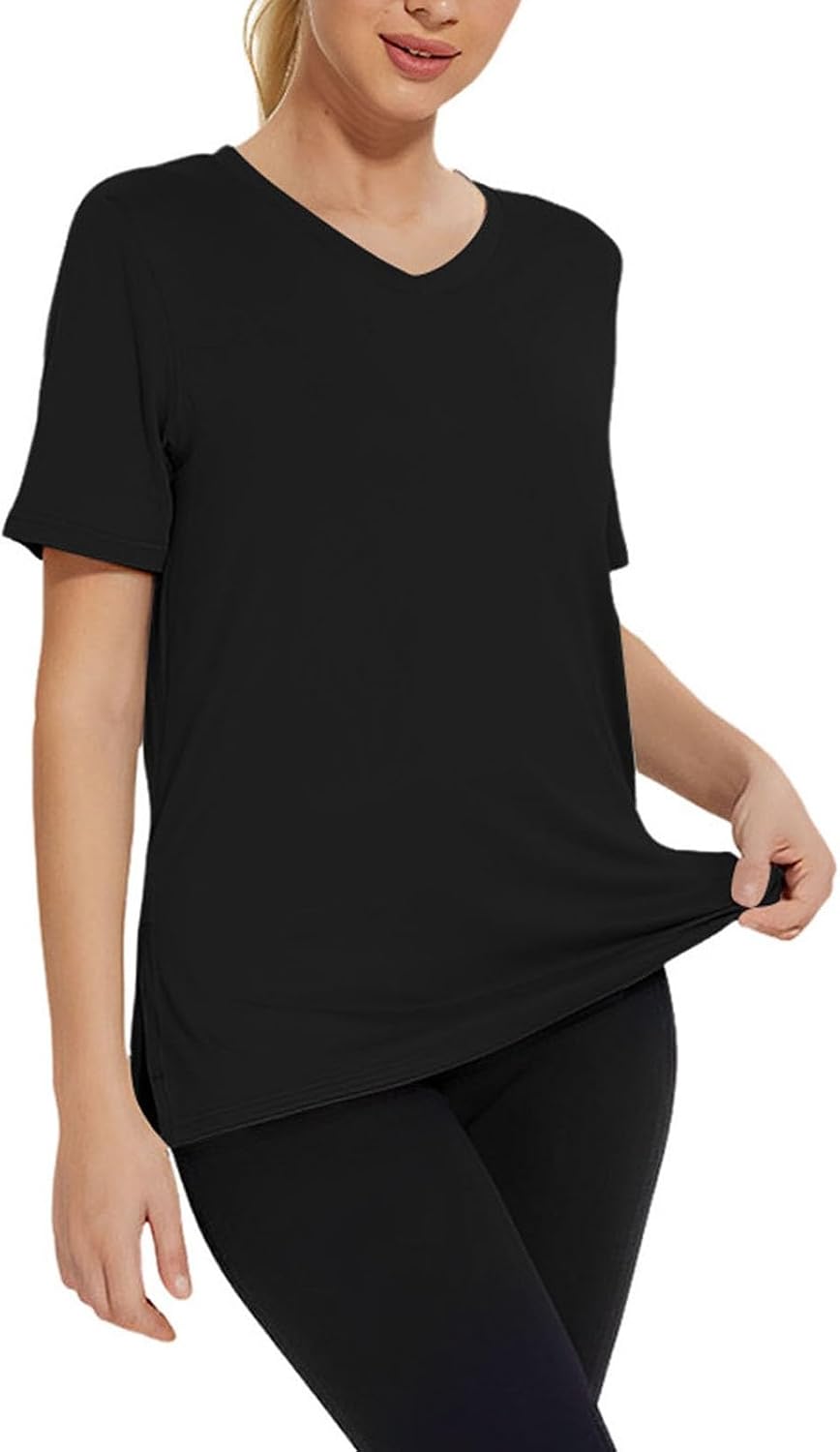 Maglietta a maniche corte oversize con stampa - Donna | Bershka