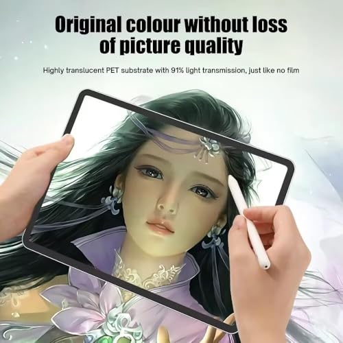 Image of OJOS 2-Pack Screen Protector Compatible with Redmi Pad 2 Pro /Redmi Pad Pro 12.1 inch 2026 /2024 Tablet Guard PET Film for Drawing, Writing Feel Like on Paper (Not Tempered Glass) - (Matte, 2 Pcs)