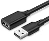 Ugreen USB Extension Cable 50 Cm, Black