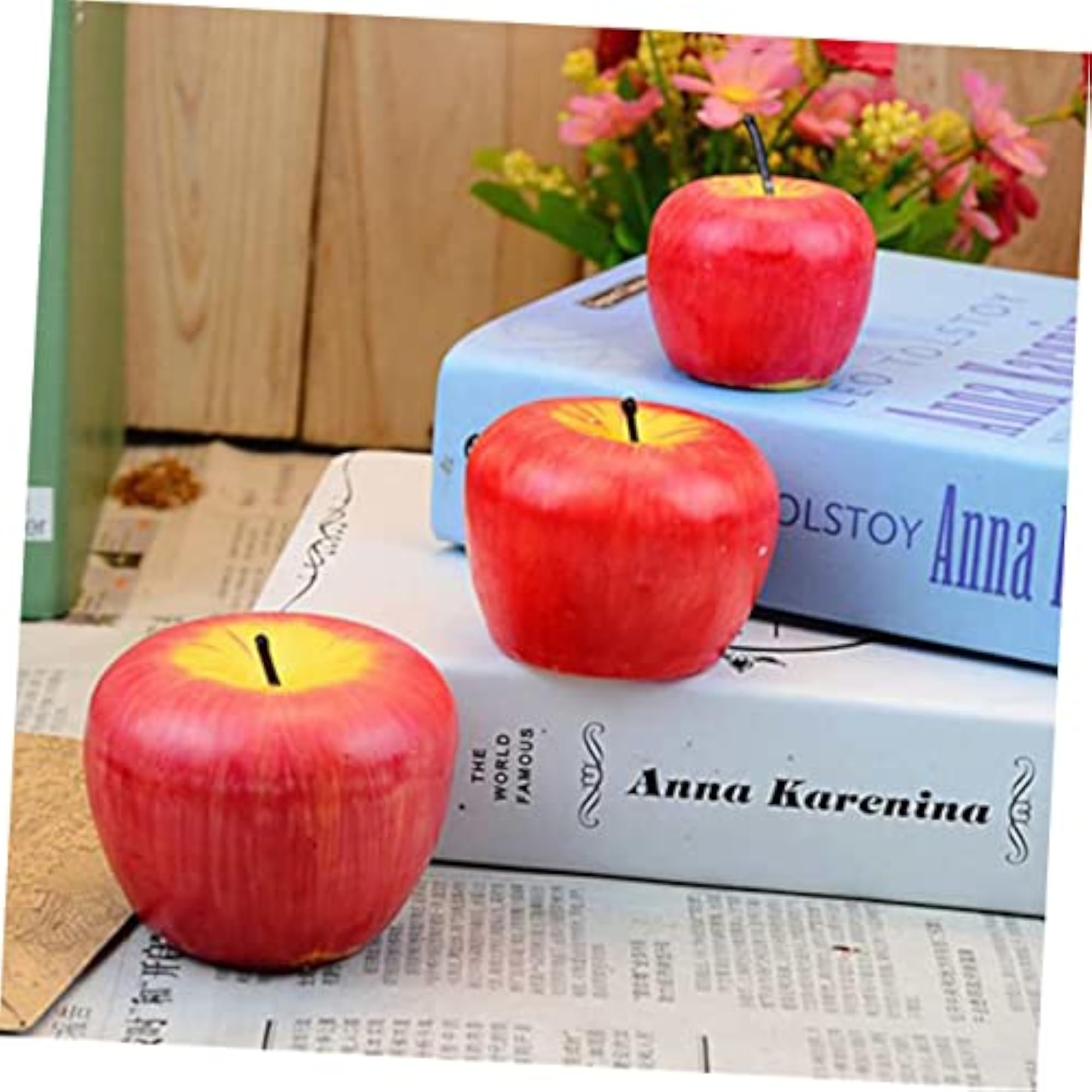 Mini Size Artificial Fruit Candles for Christmas Decorations