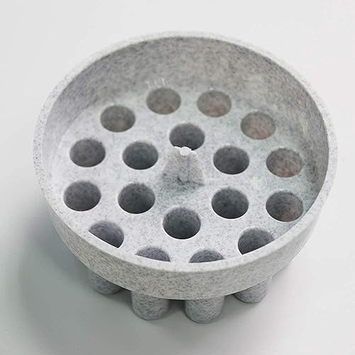 Miniatura 3 de Maccx Contenedor de congelación, tarro de PC, cierre de HDPE y soporte de tubo, disponible para 18pcs de tubos de 0.0-0.1 fl oz, CFC018-001