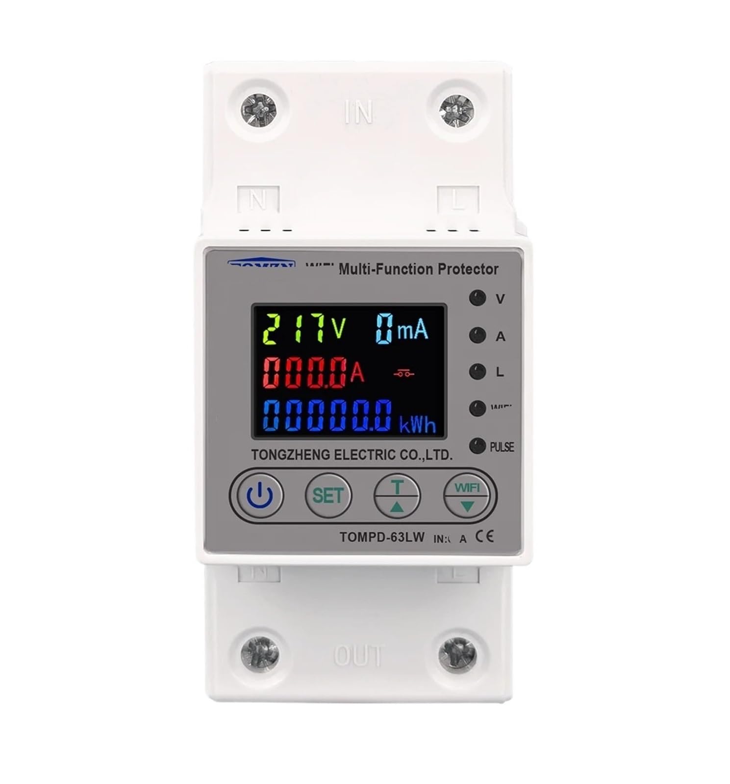 Compteur d'énergie intelligent anti fuite de courant pour sécuriser votre installation