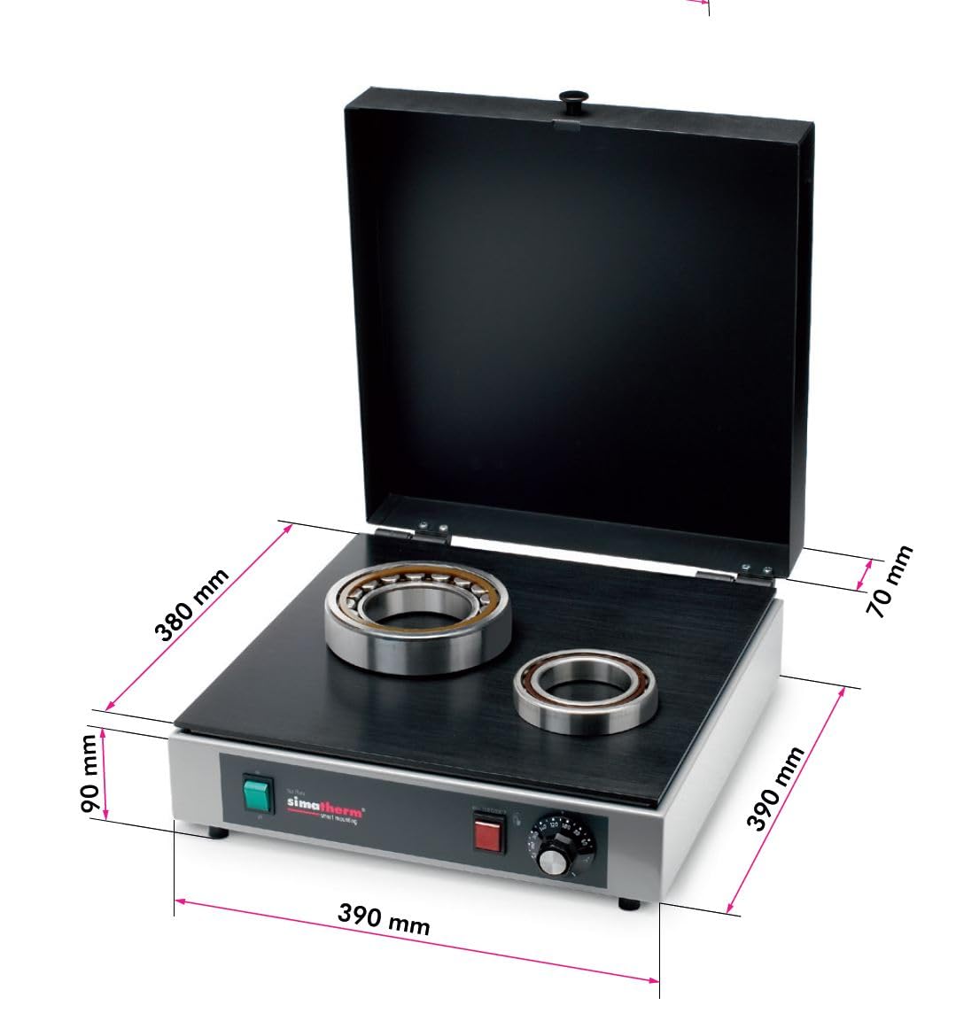 Band Heater, 1 in. Dia, 900 Deg F, 120V