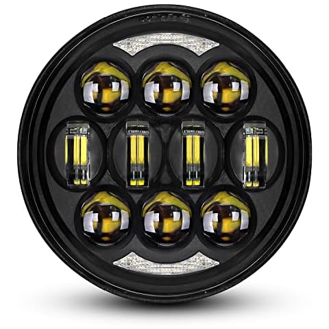 LX-LIGHT 5.75" Round LED Projection Headlight Cover