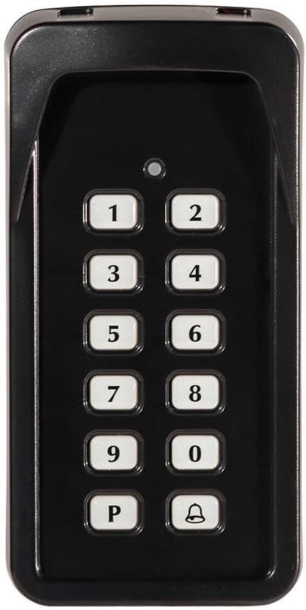 433 MHz Wireless 4-Channel Gate Opener Access Digital Keypad ES-KP-R