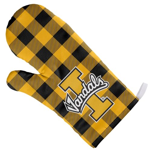 University of Idaho Buffalo Check Oven Mitt Indoor/Outdoor Kitchen and BBQ