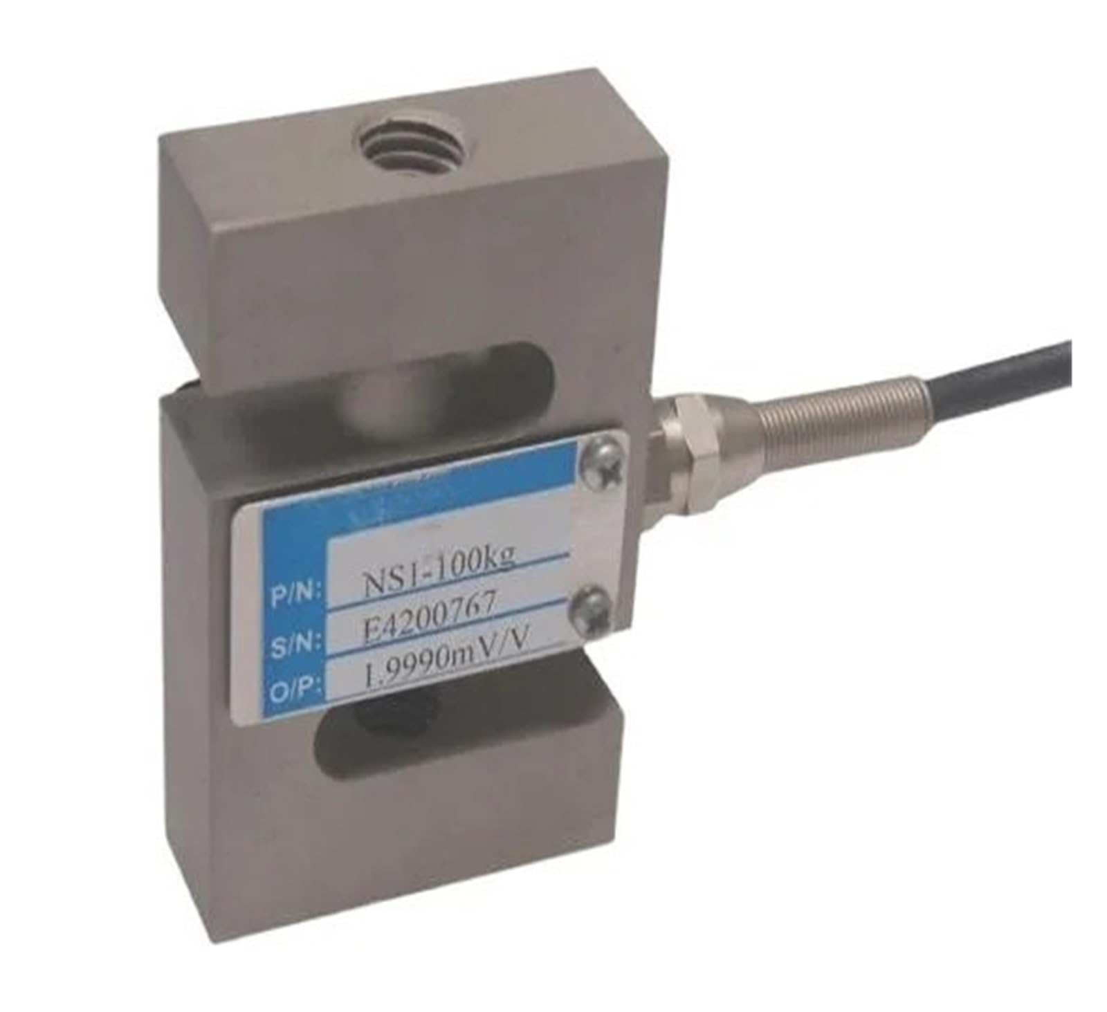 Capteur de force bidirectionnel de type S 500kg à 200kg pour mesure de traction et compression NS1