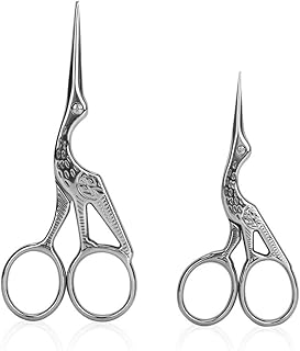 Craft Scissors, Embroidery Sewing Scissors Shears, Sharp Art Craft Scissors, Household Scissors, Stainless Steel Stork Sha...