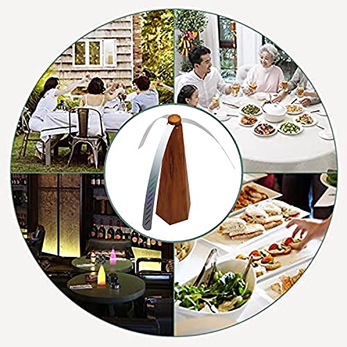 Vliegventilator Voor Tafels, Draagbare Zachte Kunststof 3-bladige Tafelvliegventilator Houd Vliegen Weg Van Uw Eten… - Image 4