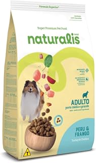 NATURALIS CAES ADULTO FRANGO E PERU 12KG