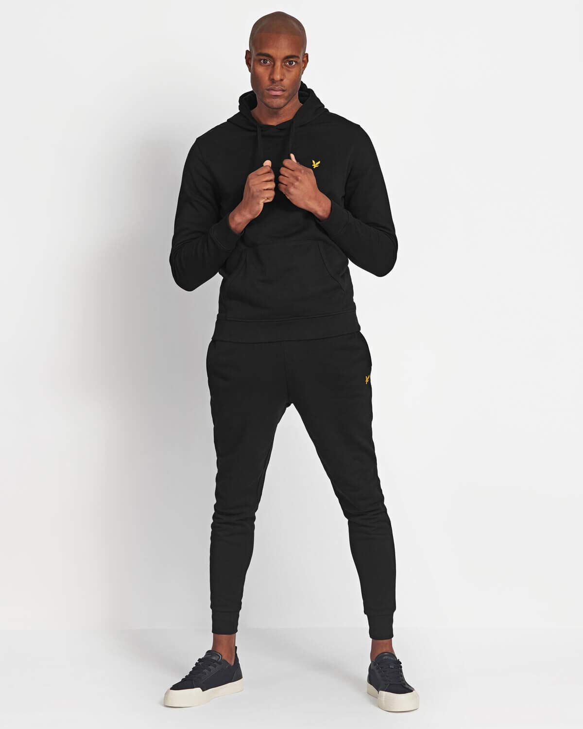 Lyle & Scott Felpa Cappuccio ML416VOG Z865 Nero