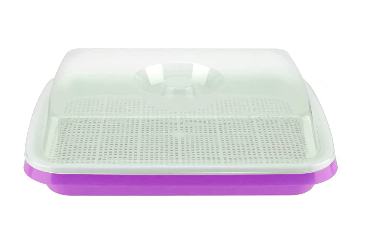 GREWERY Farm Microgreen Trays with Lid Complete Set Made of Virgin