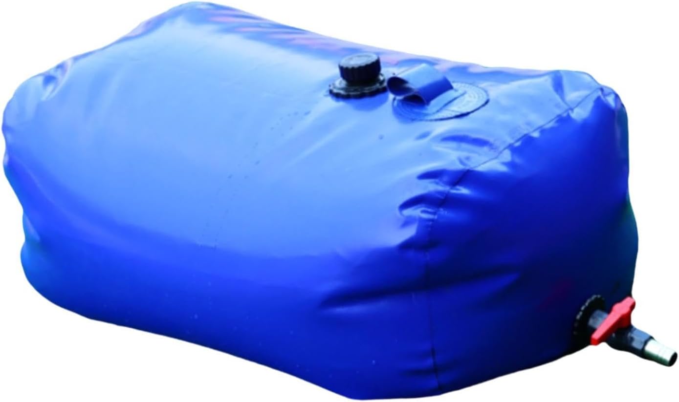 Foldable Water Bladder Tank, Soft Water Bag Storage Container, Fire Fighting Agricultural Use Water Tank for Garden Outdoor, 1000L(1000L)