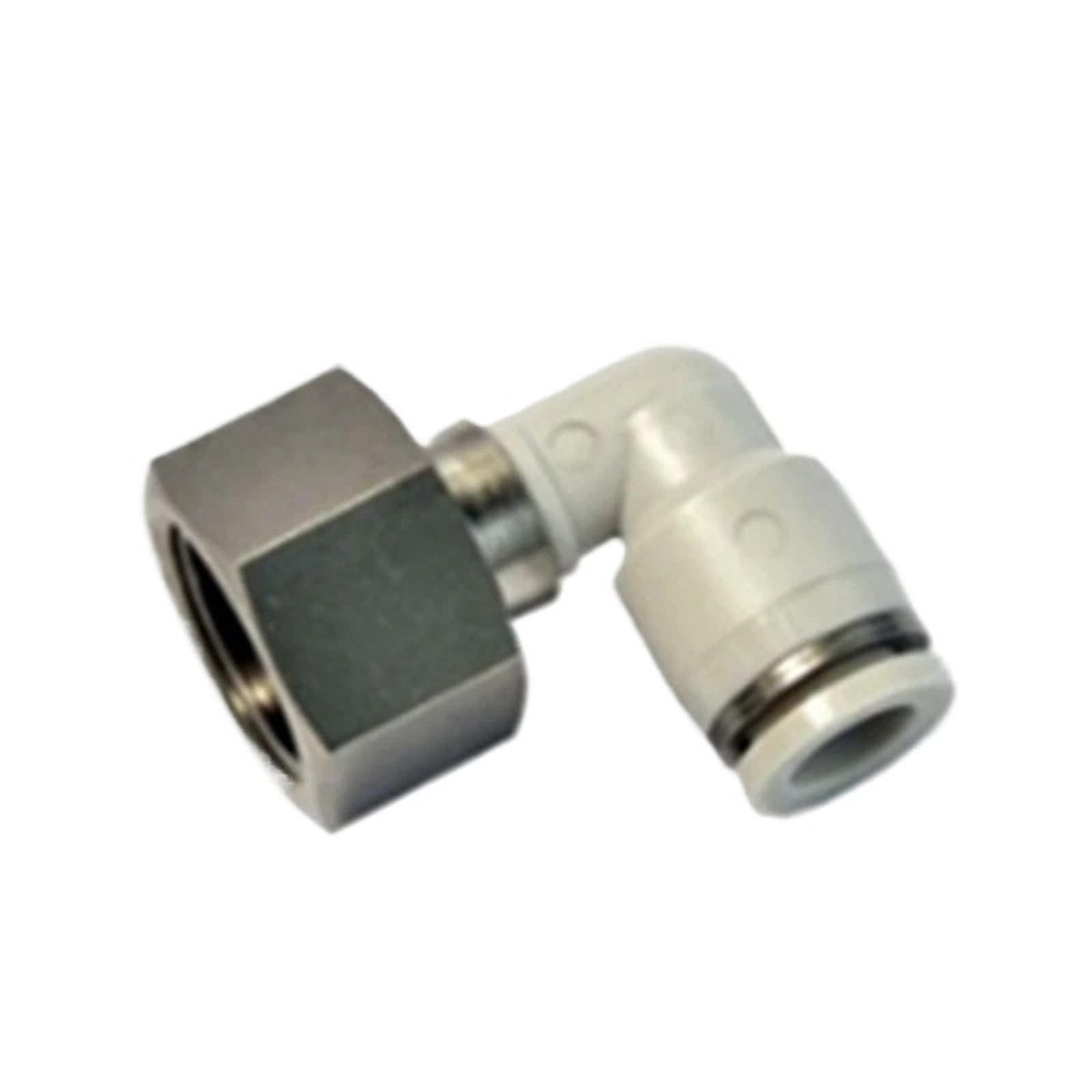 Raccordement pneumatique PLF coude femelle M5 1/8 1/4 pour tube 6mm 8mm 10mm