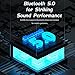 Edifier Bluetooth 5.3 Gaming Speakers,10W PC USB Computer Speakers for Laptop Desktop 3.5mm aux Input Hecate G1000 Black