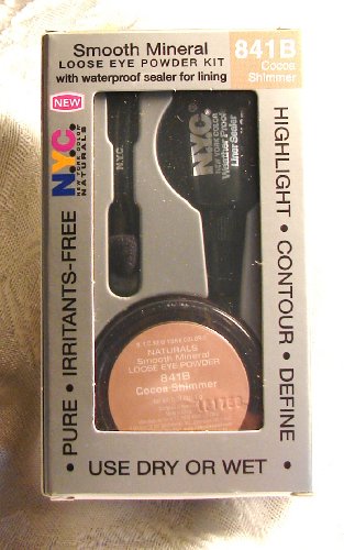 N.y.c. Smooth Mineral Loose Eye Powder Kit Cocoa Shimmer 841B #TOP14
