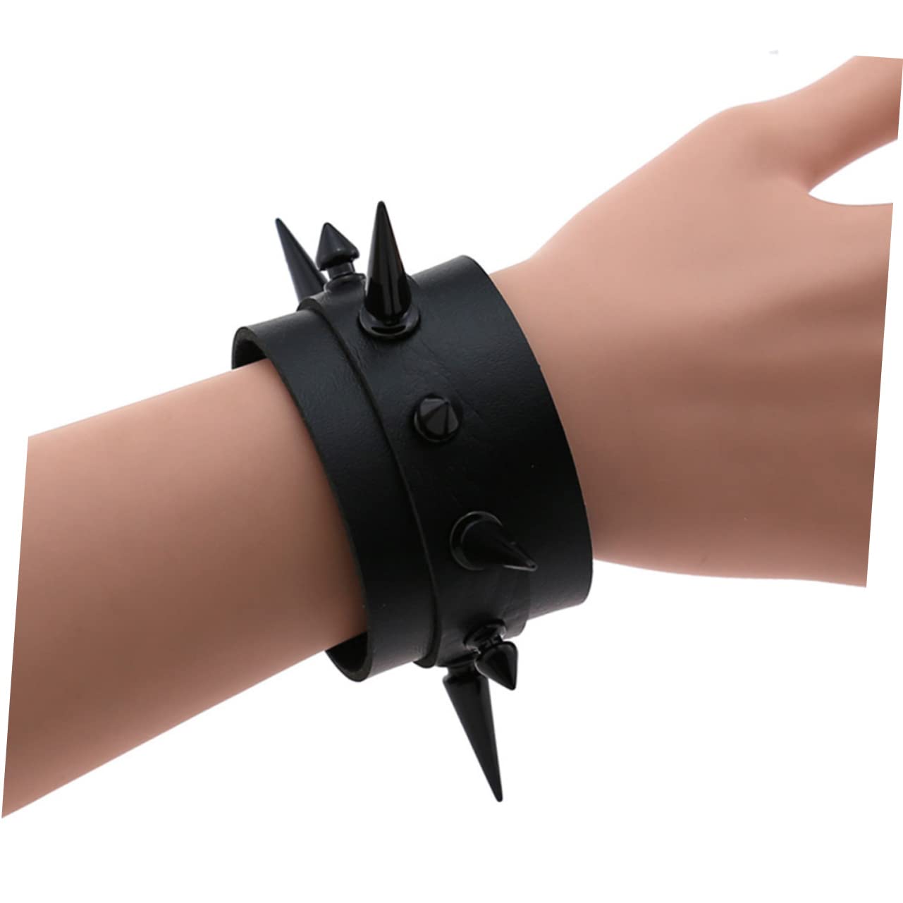 GALPADA 8 Pièces Bracelets Pour Hommes Bracelet Pour Hommes s Goth De Style Punk Punk Réglable Vêtements Grunge À Pointes En Cuir Pu s À Pointes