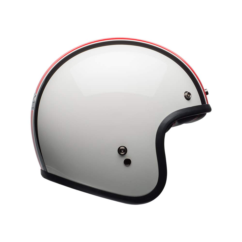 Bell HELMET CUSTOM 500 DLX SPECIAL EDITION ACE CAFE STADIUM S, WHITE/RED/BLACK Automotive