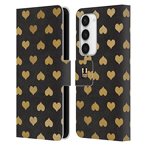 Housse Samsung Galaxy S23 5G pour vos sorties urbaines avec style Coeur Or