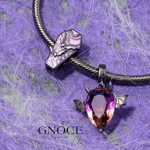 Image of GNOCE Halloween Charm Bracelet Fit Pandora Beads for Women Gift