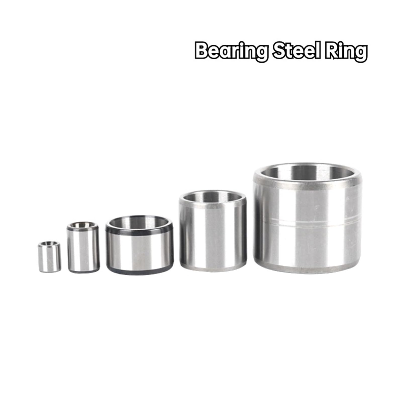 Boccole Per Cuscinetti 10x14x13 Mm - 4 Pezzi, Acciaio Temprato, Resistente All'Usura E Alte Temperature