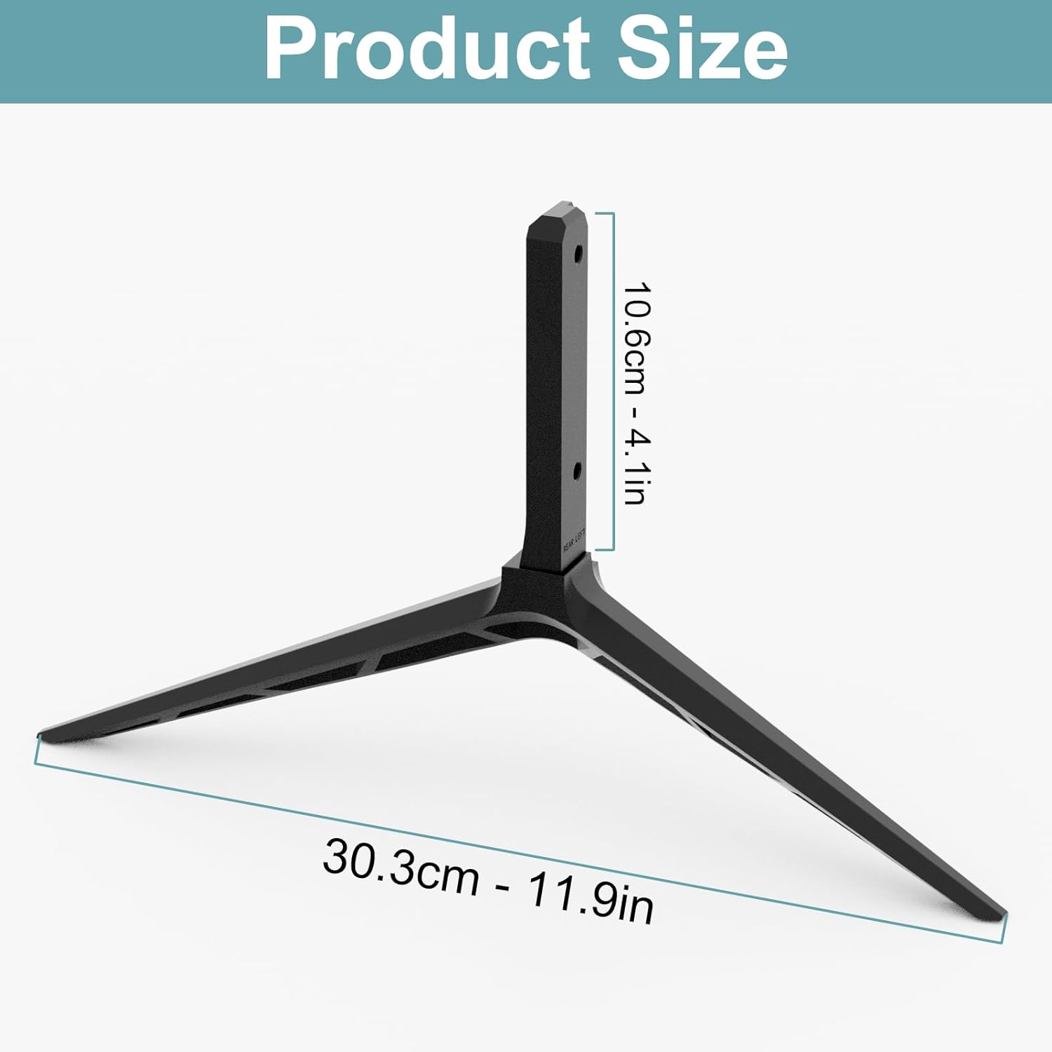 TV Stand Only for Vizio TV Stand Legs V655-H19, Not for Other TV Models, Only for Vizio TV Replacement Legs We Listed wr Screws Set, Easy to Install