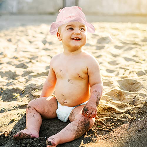 PRETYZOOM – Chapéu infantil de praia com proteção UV para o verão, com orelhas fofas de coelho, esti