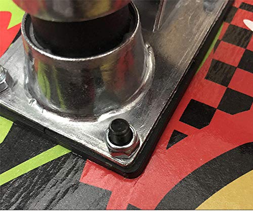 image for YS Sport Skateboard Soft Risers Shock Pads, 4 Pcs 3mm Skateboard Longb