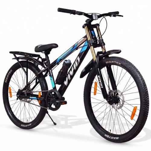 Image of Leader Vivid Valero Pro 26T IBC Single Speed MTB Cycle for Men - Black