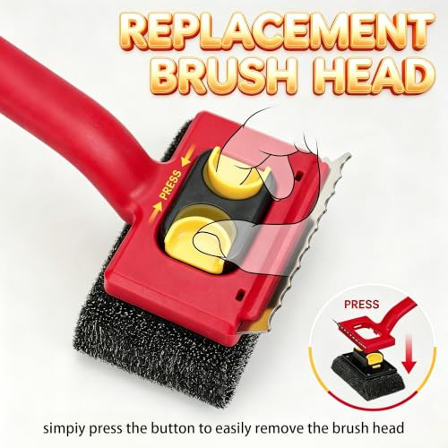 AnkangEra Steam Grill Brush, Bristle-Free BBQ Grill Cleaning Brush — view 6