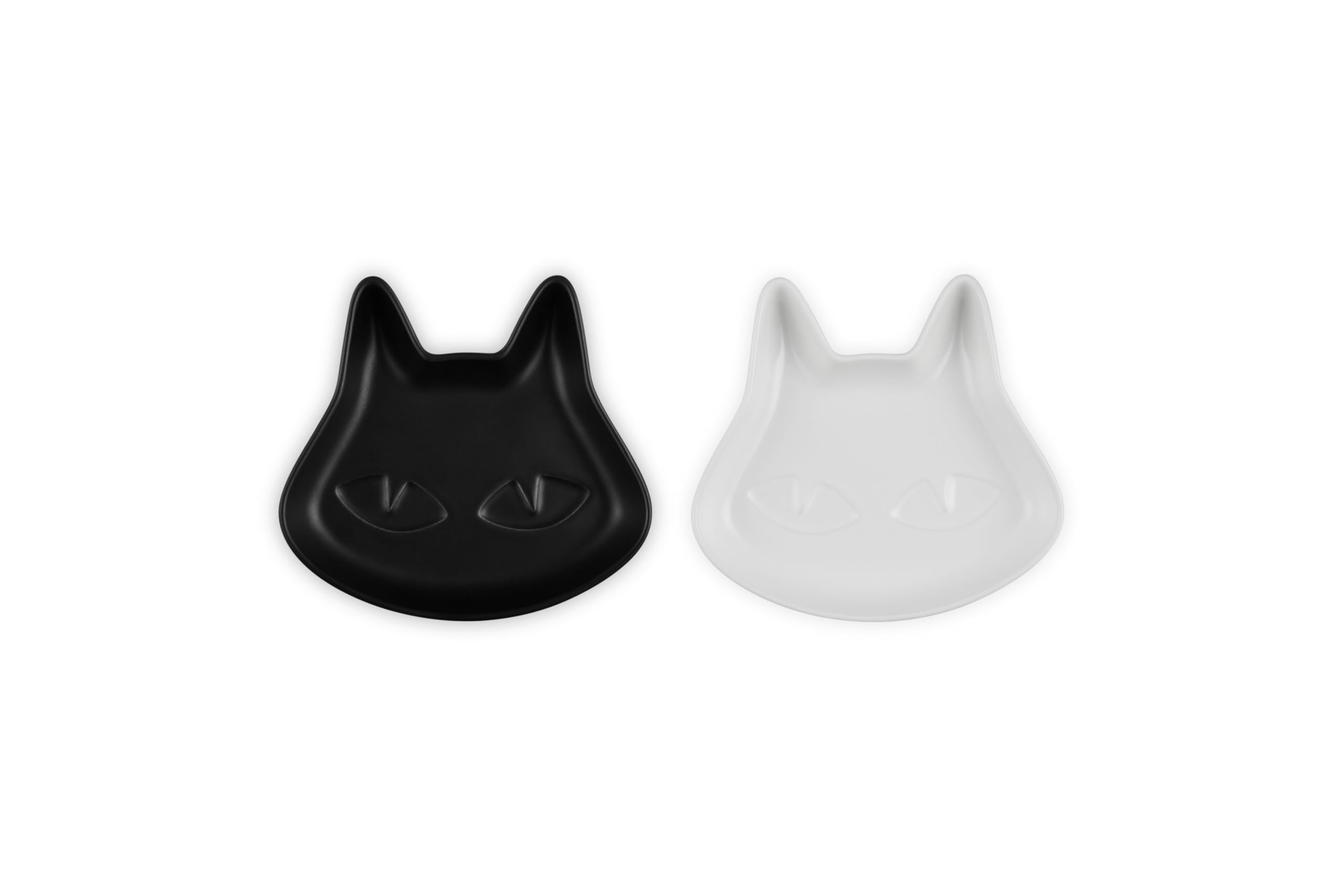 ル・クルーゼ ルクルーゼ ハロウィン ねこ プレート 2024年 マットブラック Amazon.co.jp: ル・クルーゼ(Le Creuset) 皿 ミニ・キャット・プレート