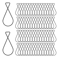 Lot De 30 Crochets De Plafond En Acier à Ressort En Forme De 8