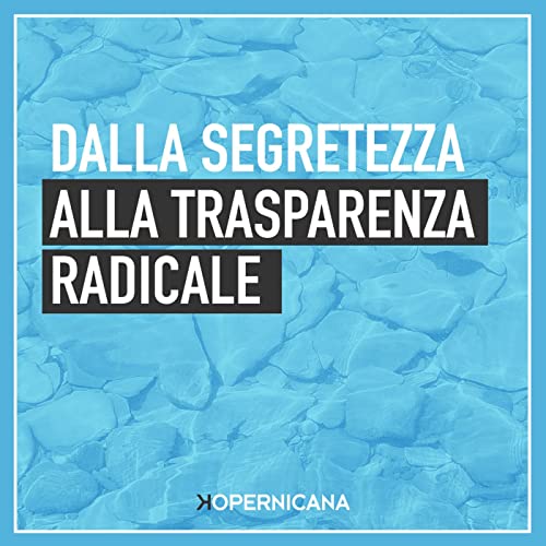 Dalla segretezza alla trasparenza radicale copertina