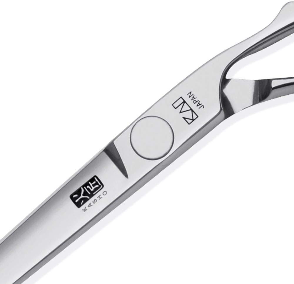 Kasho/Kai Silver Series Offset 6.0" Beauty Shear - High End Japanese Hair Cutting Scissor