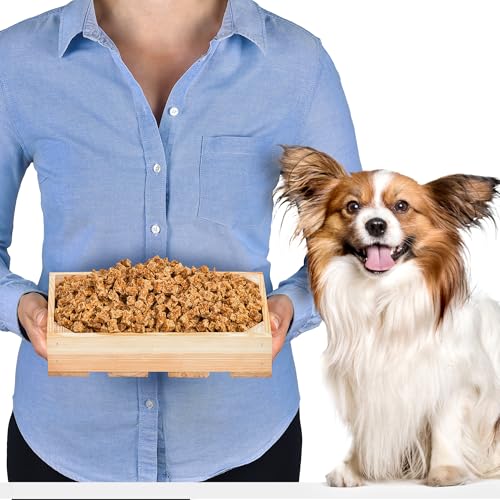 Trainingssnack für Hunde Kaninchenfleisch 1kg (ca. 1400 Stück) – Getreidefreie Trainingswürfel – Monoprotein Hypoallergen