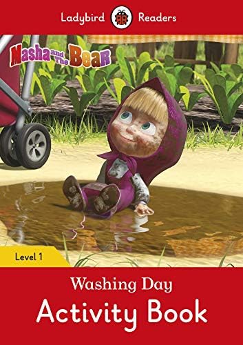 Masha and the Bear: Washing Day Activity Book - Ladybird Readers Level 1 Paperback – 30 January 2020