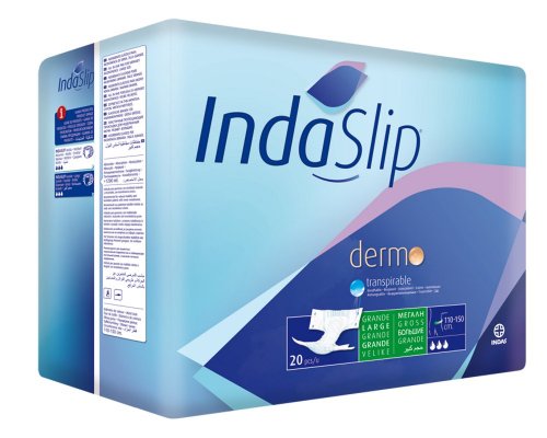IndaSlip Classic - Pañales (110-150 cm, 20 unidades)