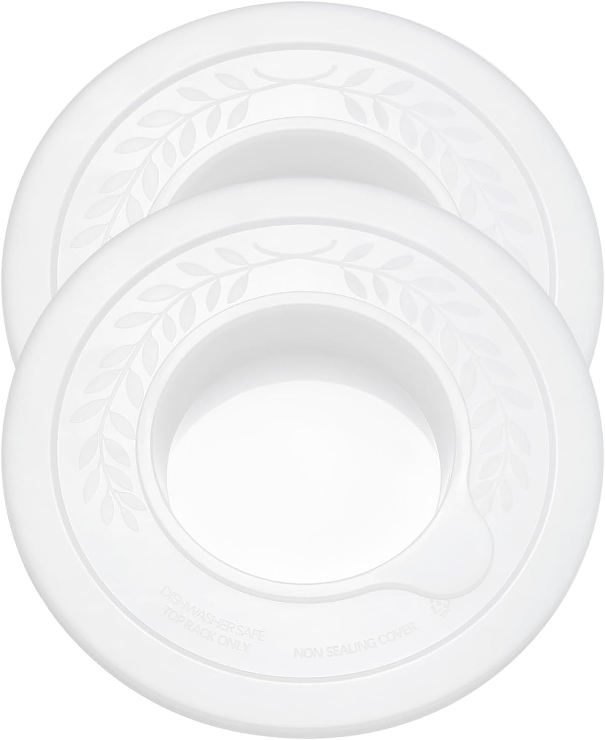 Mixer Bowl Cover for KitchenAid 7 Quart Bow-Lift Stand Mixers of 6.9 L, Splatter Guard Lids Reduce Messes and Keep Countertop Clean (Pack of 2)