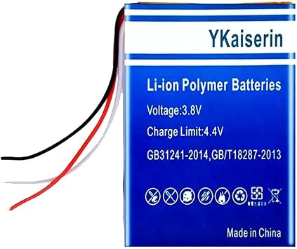 2100mAh Super Capacity Mp4 Player Battery Compatible for Sony Walkman NW-A35 NW-A45 NW-A46 NW-A47 NW-A55 NW-A56 NW-A57 NW-A105 NW-A106 NW-A107 MP4 High-Durability LIS1623HNPC,with Full Tool Kits
