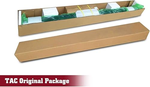 Miniatura 8 de TAC - Estribos laterales para Toyota Tacoma 2005-2023, camioneta de doble cabina de 4.25 pulgadas, textura negra, barras laterales Nerf accesorios