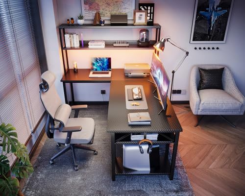 L shaped executive office desk