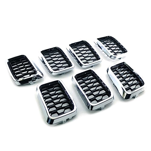 Garniture de Calandre Avant d'Abeille pour Sublimez Votre Jeep Grand Cherokee 2017-2021