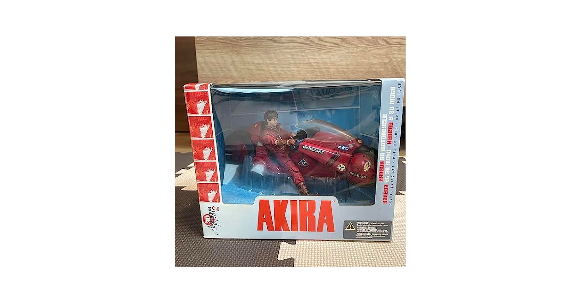 AKIRA 金田+バイクセット モーターサイクルボックス 完成品フィギュア Amazon.co.jp: AKIRA 金田+バイクセット モーターサイクル