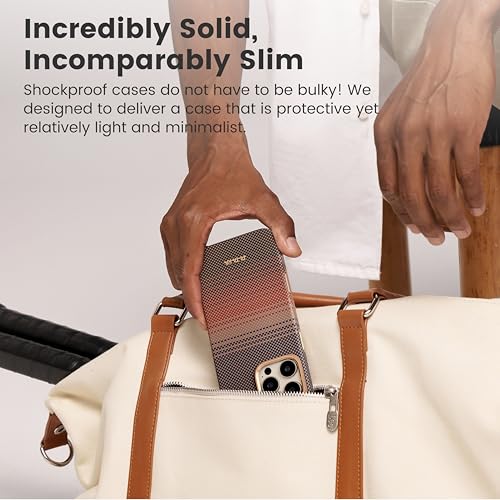 Image of pitaka for iPhone 16 Pro Max Case 6.3 inch, Refined Protection, Premium, Sunset