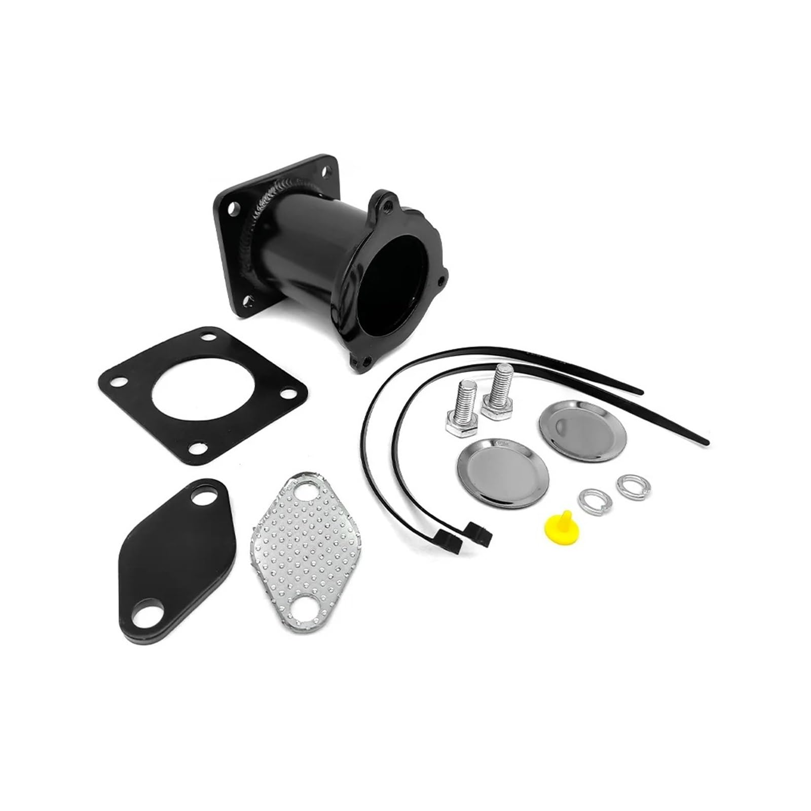 Olvesxc Black Exhaust Gas Recirculation For Bmw For M47n2 For M57n2 E60 E61 E87 E90 E92 E93 320 325D 330D 525D 530D 520I For X3 For X6 For X5 11717804381 Egr Disassembly Valve Kit Aluminum Egr Valve