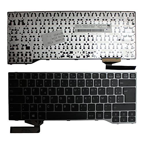 Clavier Fujitsu Lifebook E744 de remplacement pour réparer les touches usées