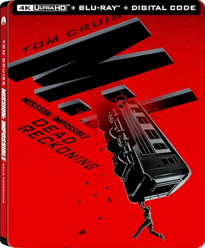 Image of Mission: Impossible - Dead Reckoning Limited Edition Steelbook Reprint [4K Steelbook +Blu-Ray]